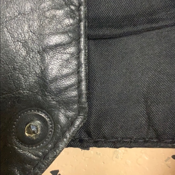 ADDIS Fashions LEATHER Vest Size Small - Picture 4 of 6